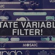 Mosaic 1u State Variable Filter Sounds Like Butter