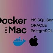 Install Docker On Mac RDBMS On Docker MS SQL Server PostgreSQL ORACLE Connect Via DBeaver