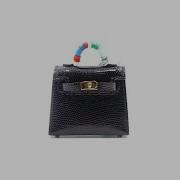 Hermes Mini Kelly Lizard Charm