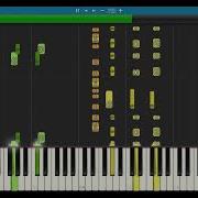 REMAKE Michael Jackson Black Or White Synthesia Piano Tutorial