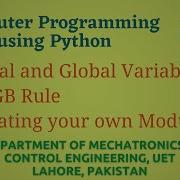 Python Programming Basics To Advanced Local And Global Variables LEGB Rule Lab 18P 2