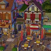 The Sims 4 Town Square Bubble Tea Thrift Shop