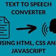 Text To Speech Converter Using HTML CSS And JS JavaScript Speech Synthesis API JS Project