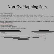 Non Overlapping Intervals Greedy Algorithms Design And Analysis Of Algorithms