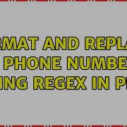 Format And Replace A Phone Number Using Regex In PHP 2 Solutions