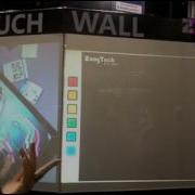 DSE 2012 Zaag Tech Demos 3D Curved Multi Touch Wall