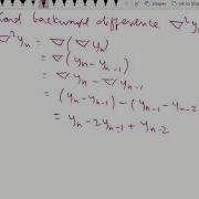 Numerical Methods And Analysis Backward Differences 52