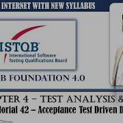 ISTQB FOUNDATION 4 0 Tutorial 42 Acceptance Test Driven Development Test Design Techniques