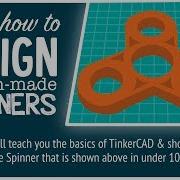 Создание вращающегося вертушки с 1 подшипником в TinkerCAD