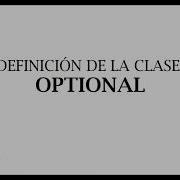 Definición De La Clase Optional Java 8
