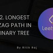 1372 Longest ZigZag Path In A Binary Tree