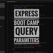 Express Boot Camp Query Parameters