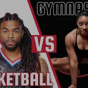 Simone Biles Tries To Be A Globetrotter Harlem Globetrotters