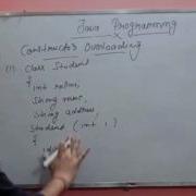 Constructor Overloading In Java MCS 024 By Sarvesh Gupta