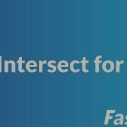 Fast F Intersect Of Seq Using Seq Computation Expression