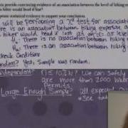 AP Statistics Chapter 11 Review Chi Squared Distributions