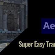 Super Easy Transition In After Effects Luma Matte Radial Wipe
