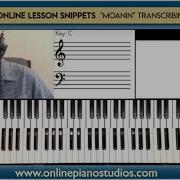 Online Lesson Snippets Moanin Solo Transcription Online Piano Lessons