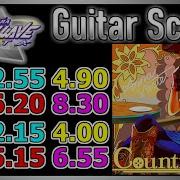 GITADORA GuitarFreaks Country Day Guitar Bass Scores