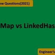 HashMap Vs LinkedHashMap Java Interview Question 2021