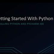 Getting Started With Python PyCharm Installation Hello Word Tutorial