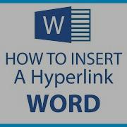 Как вставить гиперссылку в Microsoft Word