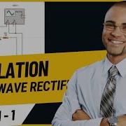 Half Wave Rectifier Simulation On EasyEDA Robotics Electronics Electrical Rectifier