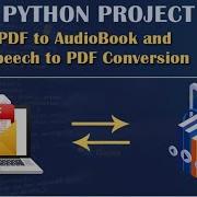 PDF To Audio Converter By Python