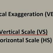 How To Calculate The Vertical Exaggeration Of A Cross Section