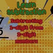 Subtracting 1 Digit From 2 Digit Numbers Without Regrouping Easy Subtraction Tips