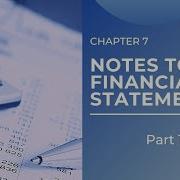 Notes To The Financial Statements Part 1 U N O