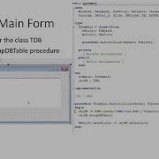 Dynamically Creating DB Components