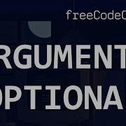 FreeCodeCamp Solutions Arguments Optional