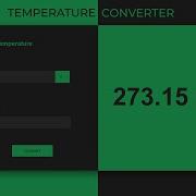 Temperature Converter W GUI Python Project Tkinter Tutorial