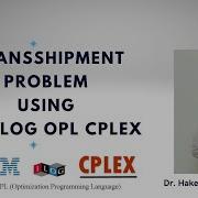 Transshipment Problem Using IBM ILOG OPL CPLEX Studio