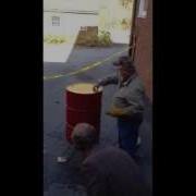 Oil Drum Imploding