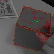 ViSP Use Case Tracking A Cube Using Edges Keypoints