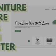 Furniture Store Web App UI Speed Code FLUTTER Simple Clean UI