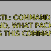 Ubuntu Pg Ctl Command Not Found What Package Has This Command 3 Solutions