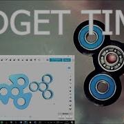 Fidget Spinner 3D Drucken Qcad 123D Design Training