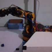 Image Processing Based Robot Arm Control
