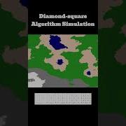 Procedural Diamond Square Terrain Generation Algorithm