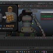 SkinPassVtx Copy Skin Weights Between Vertex Selections In Maya