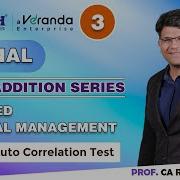 CA Final SFM Security Analysis Auto Correlation Test Efficient Market Hypothesis