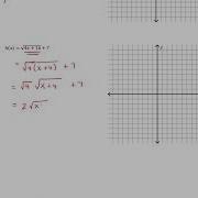 Rewrite Radical Functions To Identify Transformations