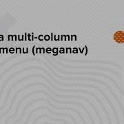 Venue Create A Multi Column Nested Menu Meganav