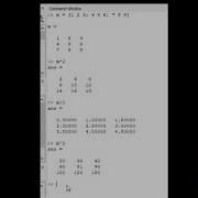 Octave Intro To Matrix