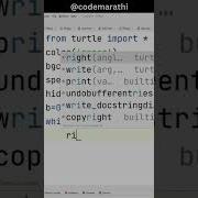 Corona Is Back Drawing Coronavirus Using Python Turtle Module Codemarathi Shorts Python