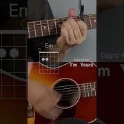 I M Yours By Jason Mraz Is Simple And Sounds Amazing Guitarchords Guitartutorial