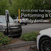Perform A GFCI Test With The FEV100 EVSE Test Adapter